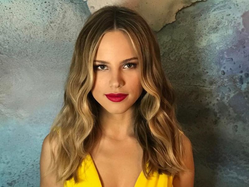 Halston Sage measurements, bio, height, weight, shoe and bra size