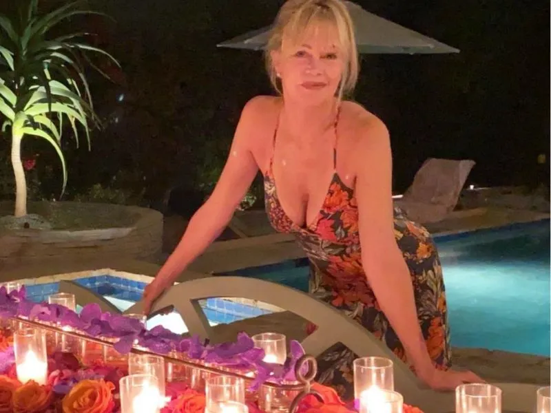 Melanie Griffith's measurements, bio, height, weight, shoe and bra size