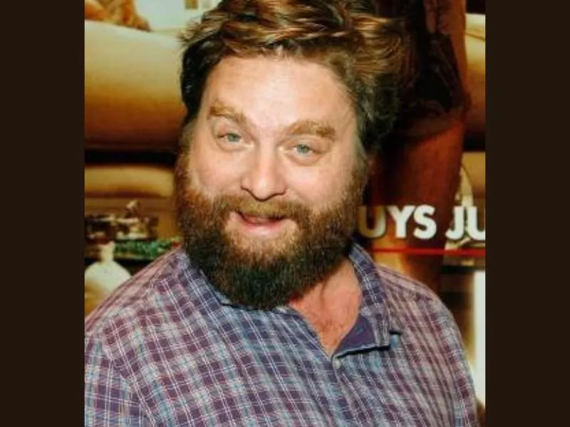 Zach Galifianakis measurements, bio, height, weight, shoe  size