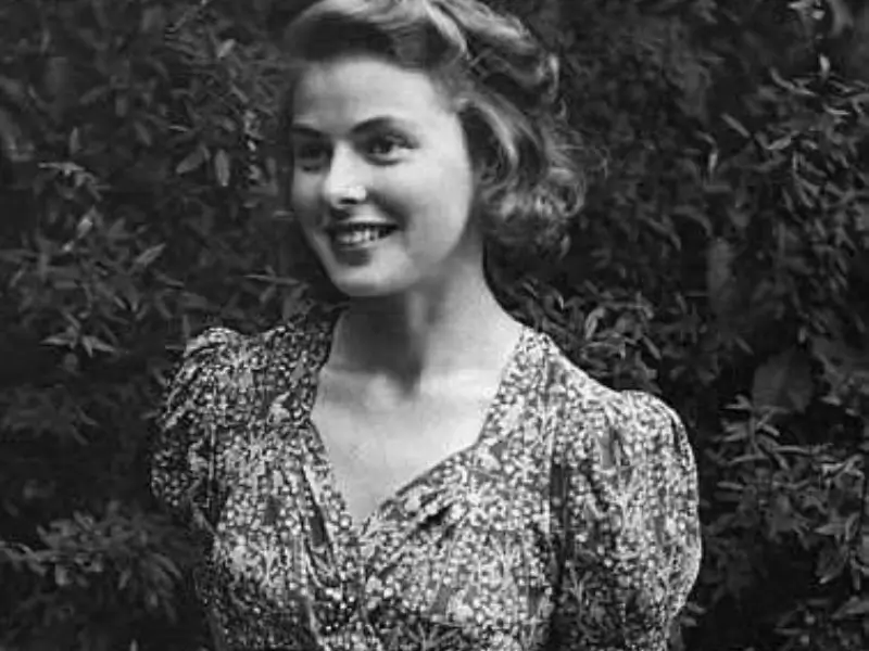 Ingrid Bergman measurements, bio, height, weight, shoe and bra size