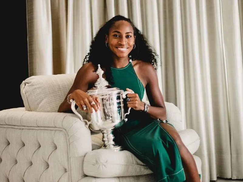 Coco Gauff measurements, bio, height, weight, shoe and bra size